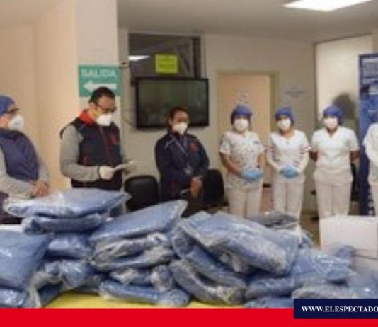 Municipio de Riobamba entregó trajes de bioseguridad
