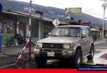 Prefectura instaló arcos de desinfección permanente en las vías de ingreso a Chimborazo