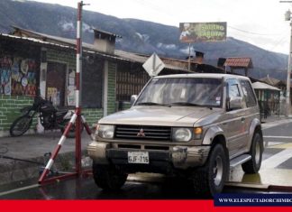 Prefectura instaló arcos de desinfección permanente en las vías de ingreso a Chimborazo