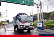 Cerca de 30 mil vehículos han sido desinfectados en Chimborazo