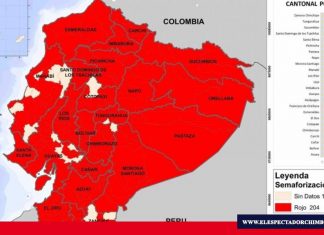 Ecuador inició el distanciamiento social con semáforo en rojo