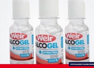 ARCSA suspende temporalmente la notificación sanitaria de Alcogel Weir