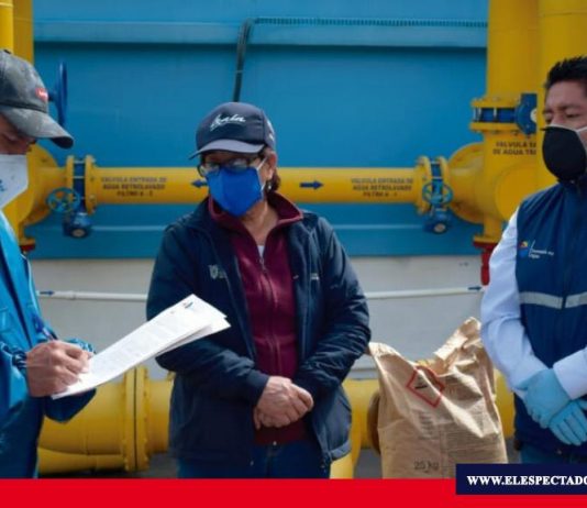 Alausí recibe donación de químicos desde la Secretaría del Agua