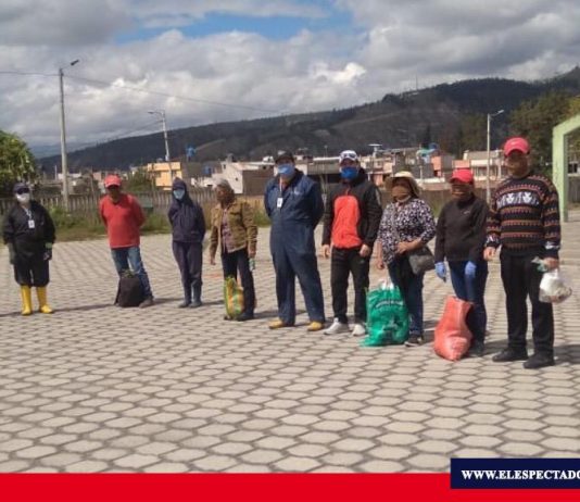 MAG entrega ayuda a familias vulnerables en Chimborazo