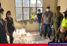 Productos caducados y desinfectantes irregulares fueron decomisados en Chimborazo