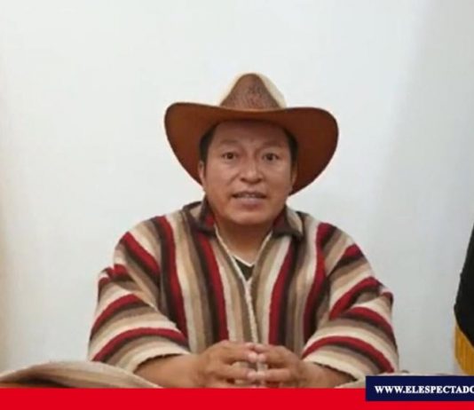 Delfín Quishpe se pronuncia tras allanamiento