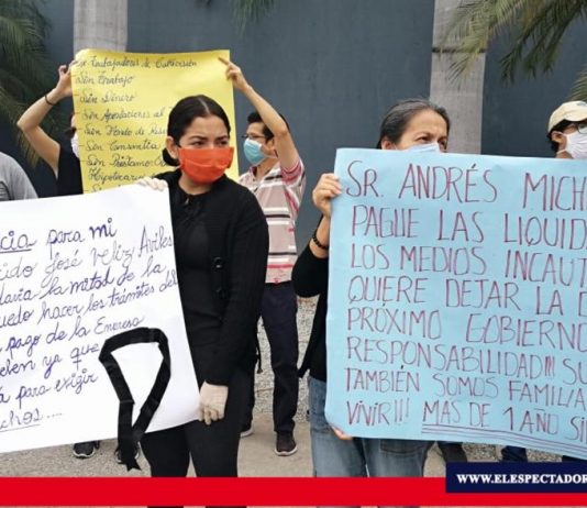 Trabajadores de medios incautados exigen pago de sus liquidaciones