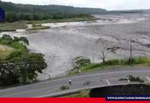 Vía Macas – Puyo colapsó por desbordamiento