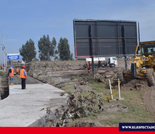 Rehabilitación de la Av. Monseñor Leonidas Proaño que une Riobamba-Guano