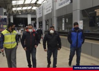 Se retoman actividades en el Terminal Terrestre Riobamba