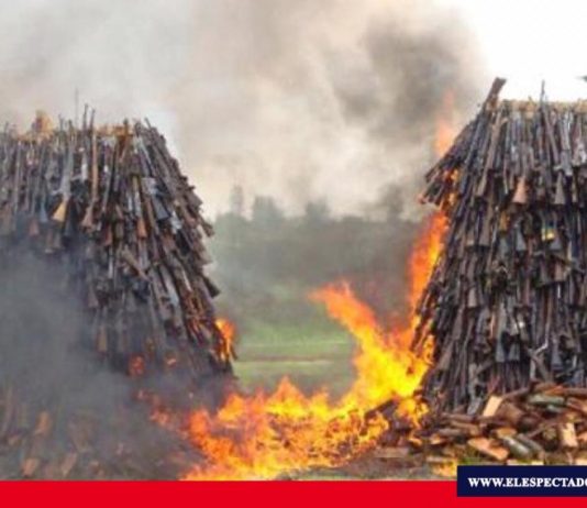 Día internacional de la destrucción de las armas de fuego