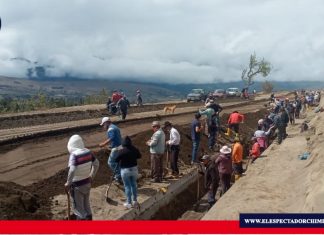 La comunidad Carrera Ambato se conectará al sistema de riego