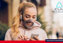 La mascarilla que se desinfecta sola, tiene micrófono y su propia app