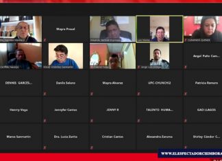 Chunchi previene a la ciudadanía ante caída de ceniza volcánica En esta reunión participaron el Sr. Luis Moina, presidente de la Federación de Organizaciones Campesinas de Chunchi (FORCACH) quien dio a conocer las afectaciones percibidas en las comunidades. Foto: GADM Chunchi.