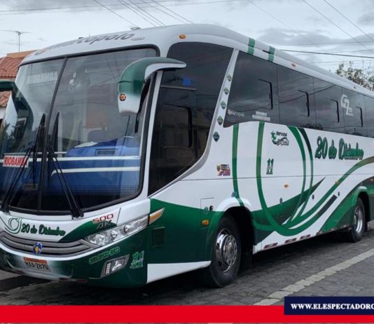 Se reactiva servicio de transporte interprovincial
