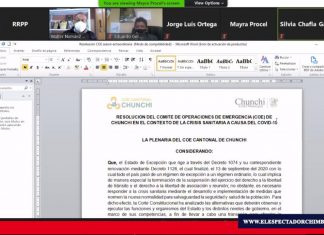 En Chunchi se mantienen restricciones tras la culminación del estado de excepción