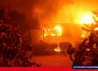 Miles de personas son evacuadas por incendios en California