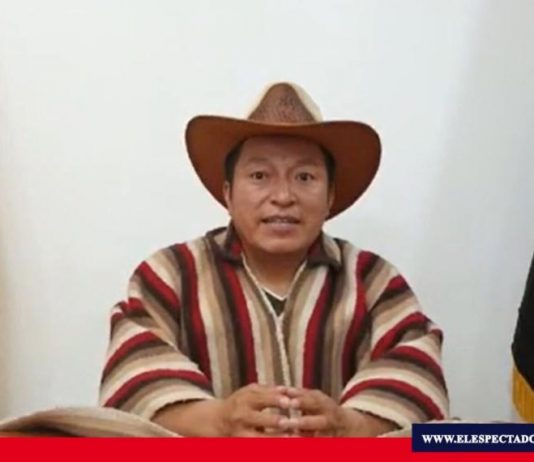 Formulación de cargos en contra de Delfín Quishpe