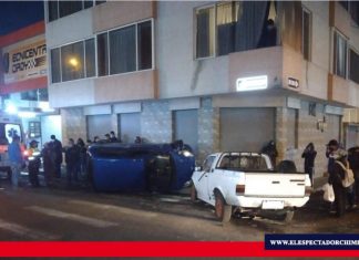 Accidente en el sector de San Francisco
