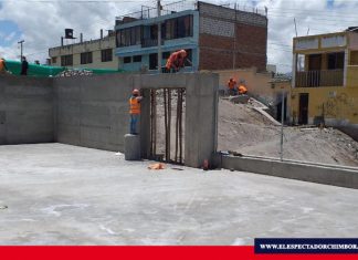 Las escalinatas de la calle Lavalle continúan en rehabilitación