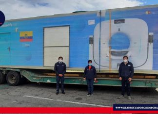 HPGD Riobamba recibe tomógrafo portátil