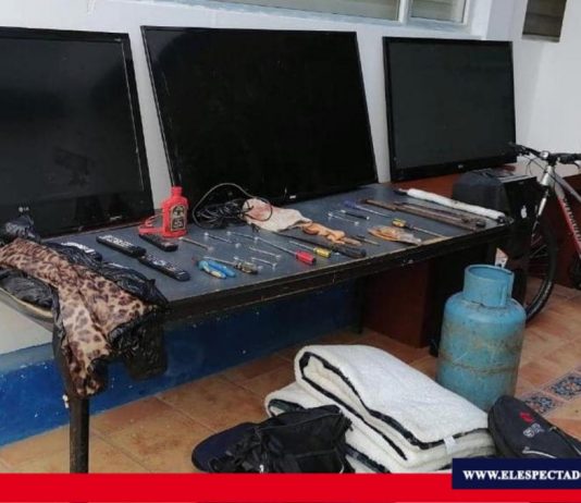 3 ciudadanos detenidos por delito flagrante