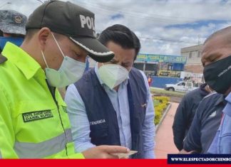 Operativo de control en varios sectores de la ciudad