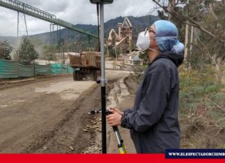 Realización de trabajos cartográficos en la ciudad
