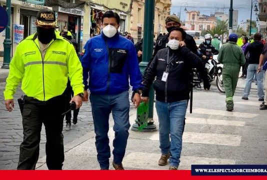 Operativo en el sector La Estación