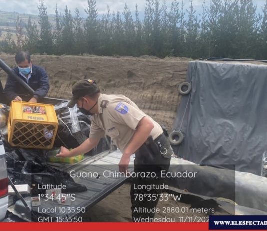 Más de 20000 cigarrillos decomisados fueron destruidos en Guano