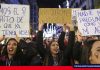 Primeras marchas contra la violencia machista en España