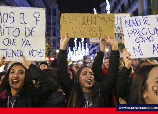 Primeras marchas contra la violencia machista en España