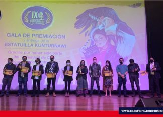 KUNTURÑAWI PREMIA AL CINE ECUATORIANO El Festival ha generado espacios físicos y virtuales para que se cumplan los derechos culturales de acceso al cine de toda la ciudadanía. Foto: El Espectador Chimborazo.