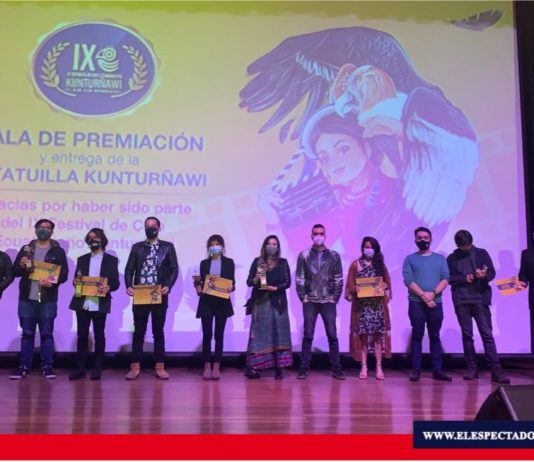 KUNTURÑAWI PREMIA AL CINE ECUATORIANO El Festival ha generado espacios físicos y virtuales para que se cumplan los derechos culturales de acceso al cine de toda la ciudadanía. Foto: El Espectador Chimborazo.
