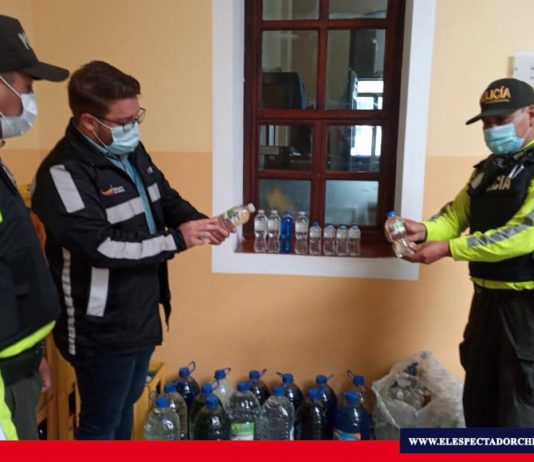 107 litros de licor artesanal fueron decomisados en Riobamba Los locales no fueron clausurados porque el Código Orgánico Integral Penal (Coip) no tipifica sanción, por eso solo se realizó el decomiso pertinente.