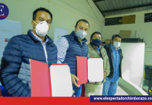 Contrato de la segunda etapa de agua potable para Pungalá