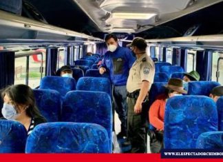 Operativo de control en Colta