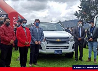 “Camioneta Popular” para productores de Chimborazo. El lanzamiento del Programa Camioneta Popular, es un proyecto impulsado por el Gobierno para apoyar a los sectores agrícola, ganadero y acuicultor con el cual se puede acceder a la obtención de una camioneta conviene para su negocio con descuento en el Impuesto a los Consumos Especiales (ICE). Foto: MAG.