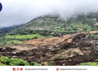 Más de 500 personas evacuadas por deslave en Chunchi