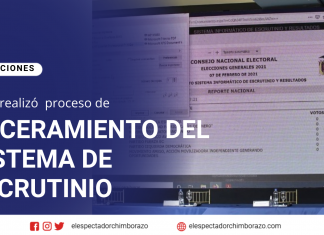Enceramiento del Sistema Informático de Escrutinios y Resultados
