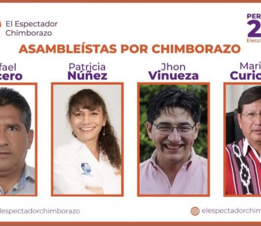 ¿Quiénes son los Asambleístas electos por Chimborazo?