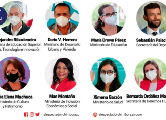 Lasso presenta a algunos miembros de su equipo de trabajo