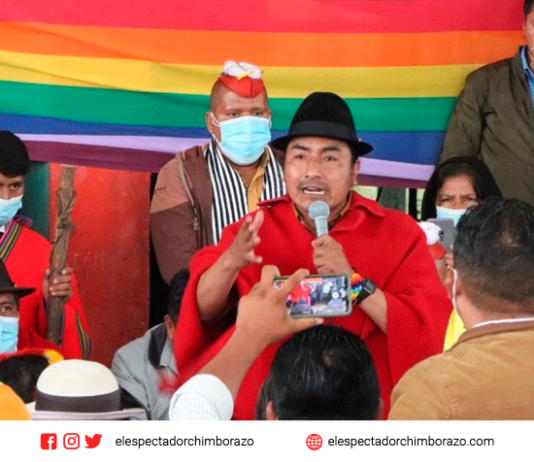 Leonidas Iza es nominado para presidente de la CONAIE