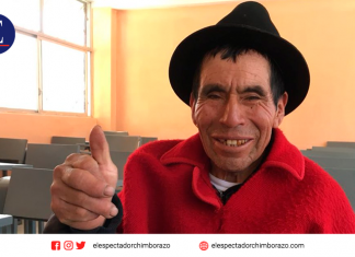 Baltazar Ushca recibió su segunda dosis