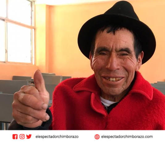 Baltazar Ushca recibió su segunda dosis