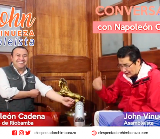 John Vinueza y Napoleón Cadena, dialogan sobre el ‘Proyecto Chimborazo’