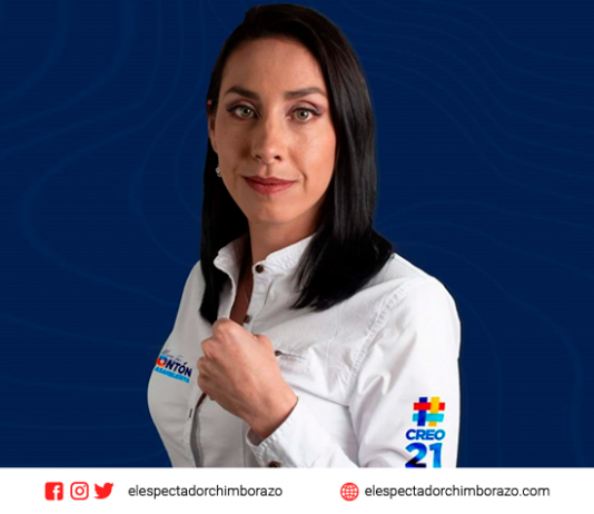María José Pontón, nueva Gobernadora de Chimborazo