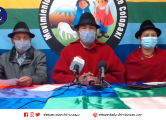 El Movimiento Indígena de Cotopaxi convoca a marcha pacífica para este viernes