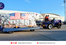 Llega primer cargamento de vacunas de Pfizer donadas al país